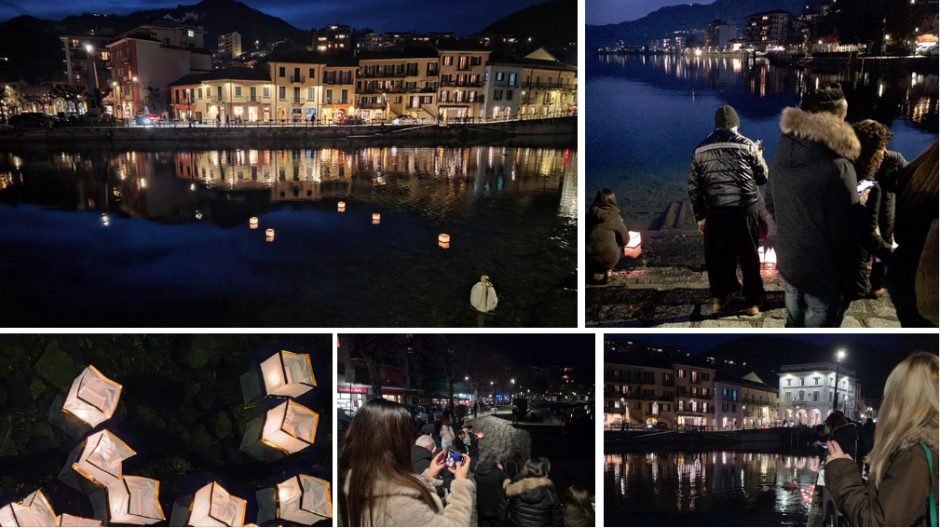 Omegna: pensieri d'amore sull'acqua 